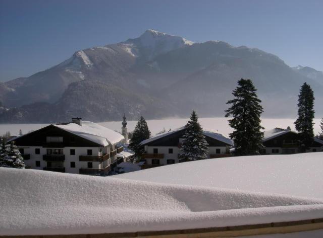 Ferienwohnung Schossleitner - Der Wohlfuehl-Ansitz Am Wolfgangsee Mit Weitblick St. Gilgen Zewnętrze zdjęcie