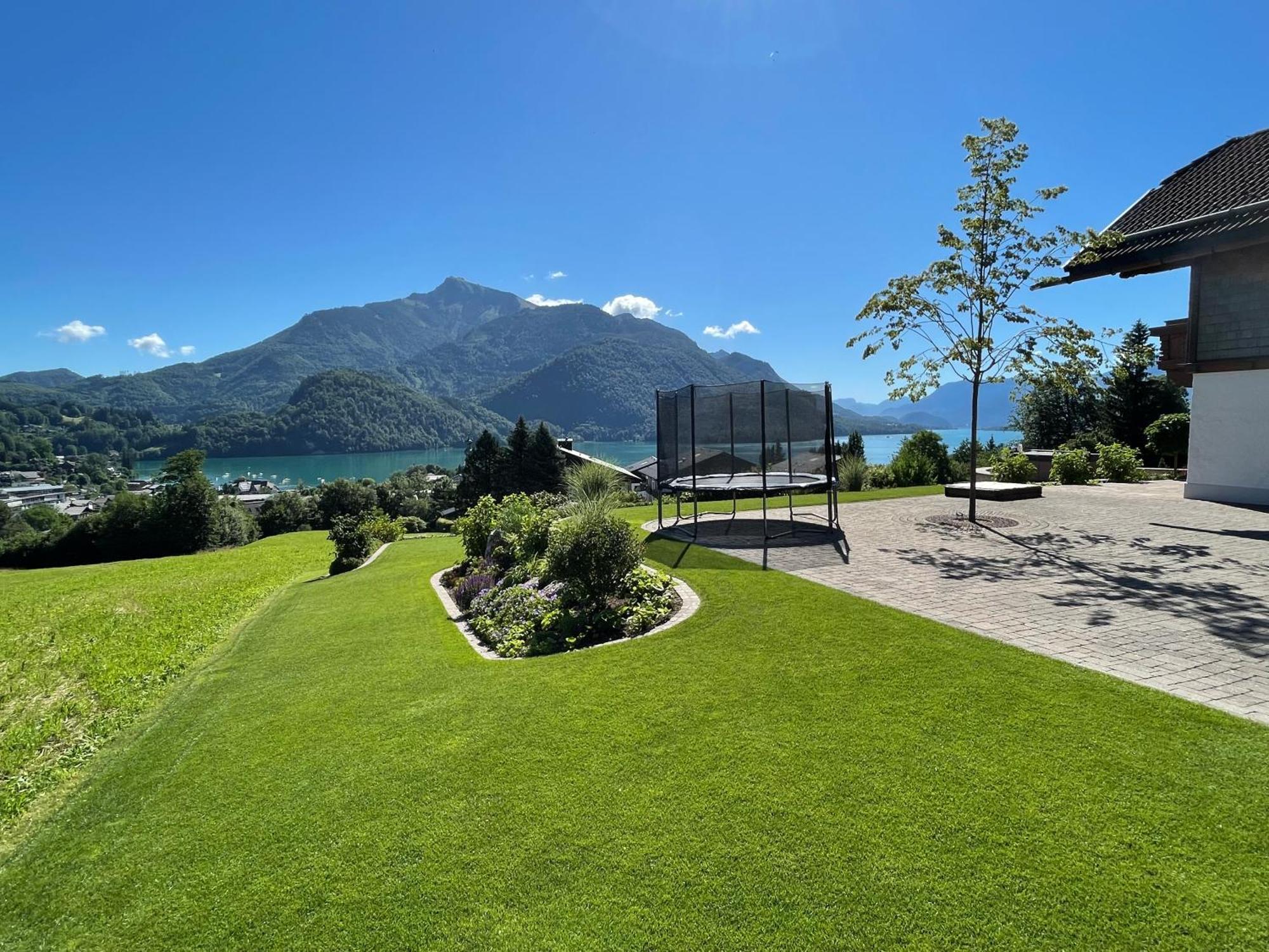 Ferienwohnung Schossleitner - Der Wohlfuehl-Ansitz Am Wolfgangsee Mit Weitblick St. Gilgen Zewnętrze zdjęcie
