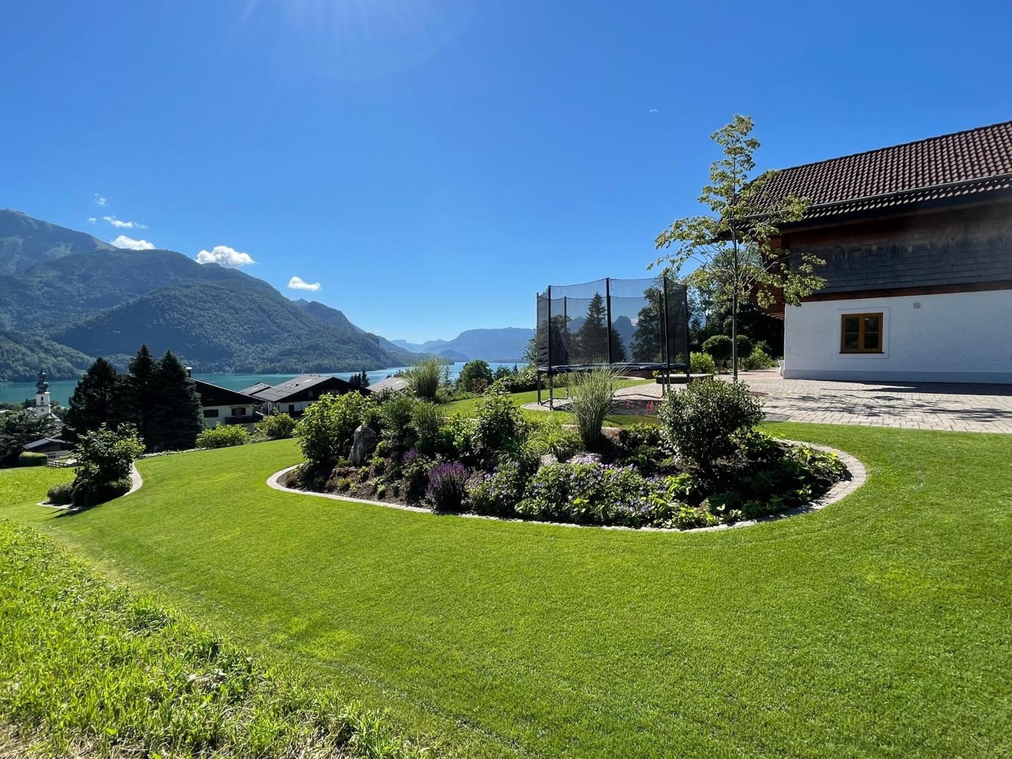 Ferienwohnung Schossleitner - Der Wohlfuehl-Ansitz Am Wolfgangsee Mit Weitblick St. Gilgen Zewnętrze zdjęcie