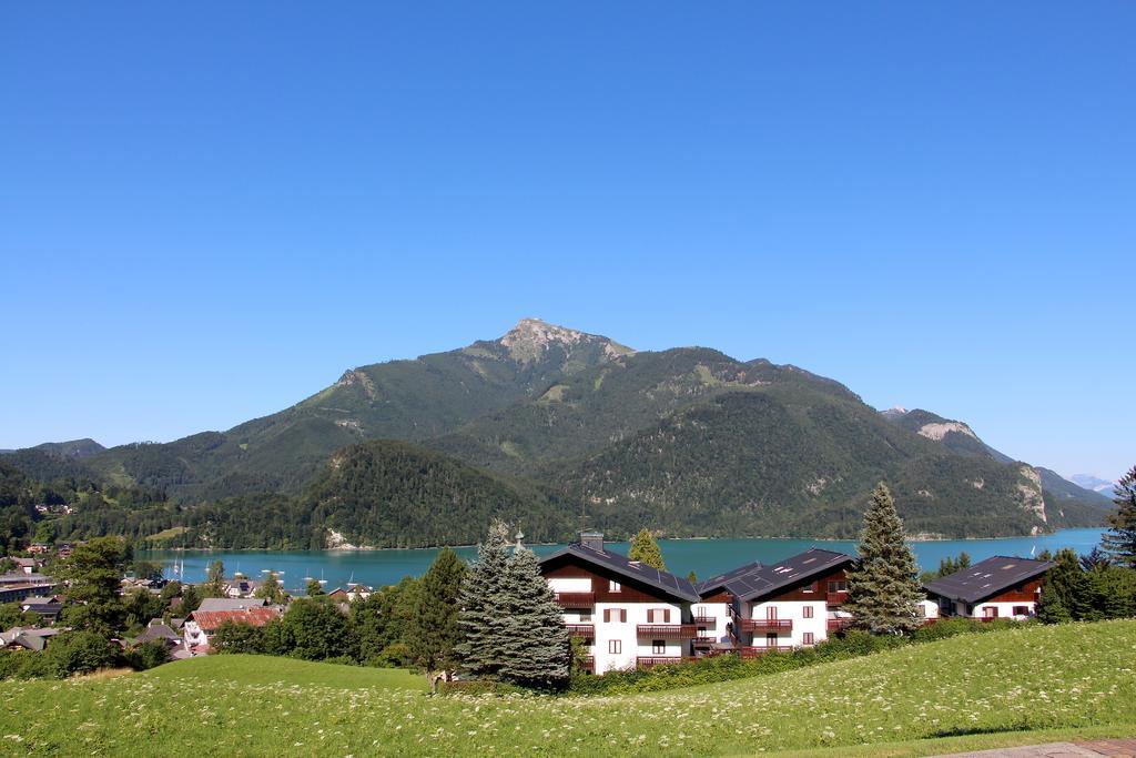 Ferienwohnung Schossleitner - Der Wohlfuehl-Ansitz Am Wolfgangsee Mit Weitblick St. Gilgen Zewnętrze zdjęcie